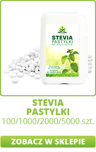 Stevia pastylki
